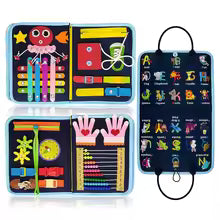 Busy Board & Sensory Blanket — For Kids and Elders
