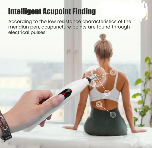 Electronic Acupuncture Pen – Meridian Energy Massage Pen for Acupoint Therapy, Pain Relief & Body Relaxation