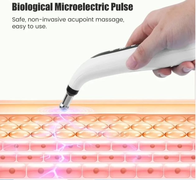 Electronic Acupuncture Pen – Meridian Energy Massage Pen for Acupoint Therapy, Pain Relief & Body Relaxation