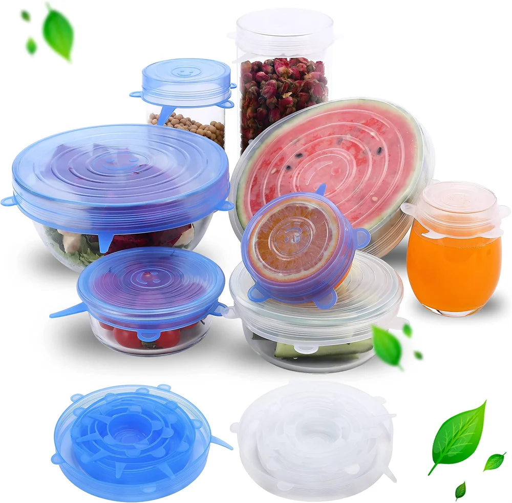 FreshSeal™ Silicone Lids 🥣♻️