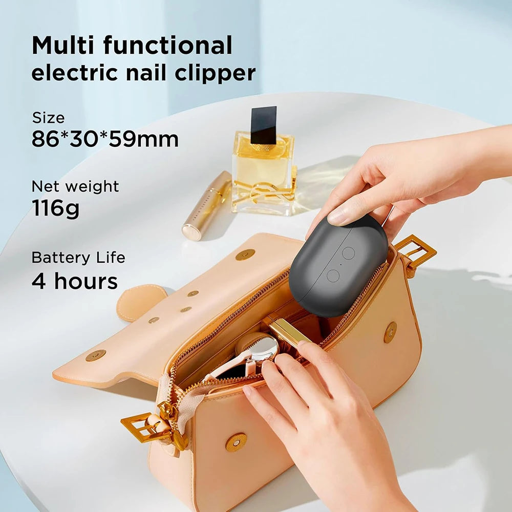 Electric Automatic Nail Clipper – Electric Nail Trimmer &amp; Polisher
