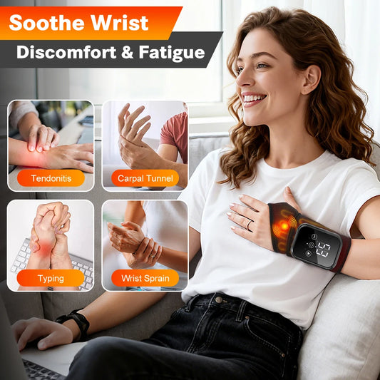 🖐️ Electric Heating Wrist Massager (3 Heating Levels)