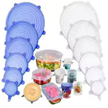 FreshSeal™ Silicone Lids 🥣♻️