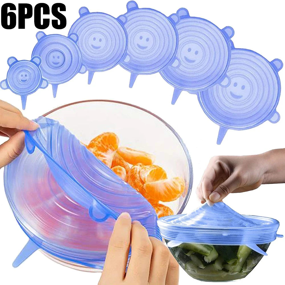 FreshSeal™ Silicone Lids 🥣♻️